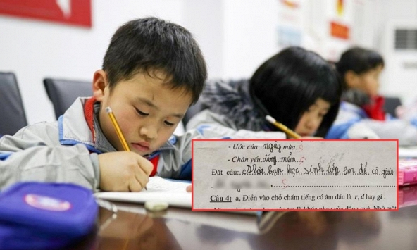 Bài làm đặt câu của học sinh tiểu học vượt mọi trí tưởng tượng: Đọc xong phải gọi bác sĩ gấp vì quá... 'kinh dị'