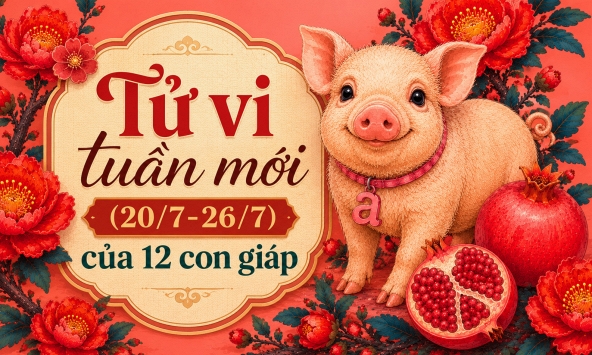 Tử vi tuần mới (20/7-26/7): 3 con giáp được Thần Tài phù trợ, công việc lên hương, làm gì cũng thuận lợi