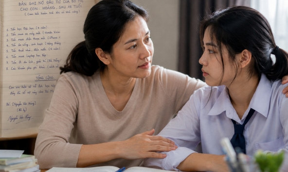 Chủ đề khiến hội phụ huynh Việt tranh cãi gắt nhất lúc này: Cha mẹ 'ghi nợ' là để con cái tự lập hay quá lạnh lùng?