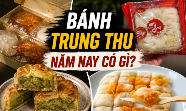 Hai năm trước người dân xếp hàng mua bánh trung thu nhân cốm xào, năm nay có gì?