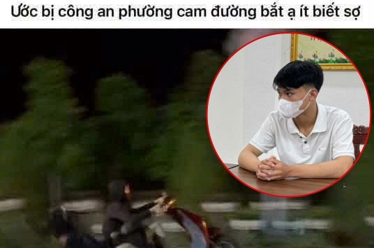 Cái kết của thanh niên đăng clip bốc đầu ẩn danh 'ước bị công an bắt' lên Facebook
