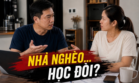 Vợ đòi cho con học trường quốc tế dù tổng lương cả nhà chỉ 30 triệu đồng/tháng, ông bố Hà Nội phán 1 câu khiến cả MXH 'bùng nổ'!