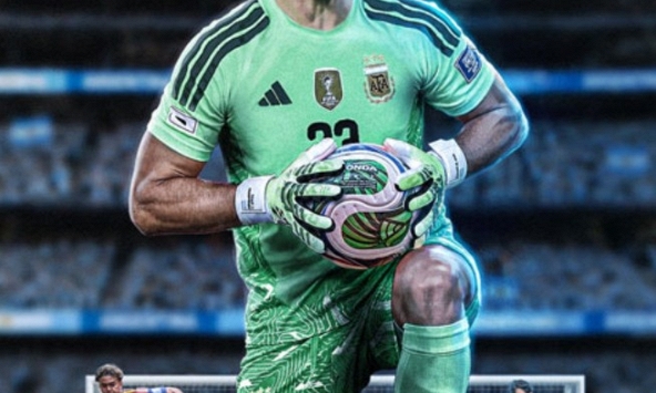 Ít ai nhận ra thủ môn Argentina đã bị chấn thương khủng khiếp trước khi vào sân trận chung kết World Cup