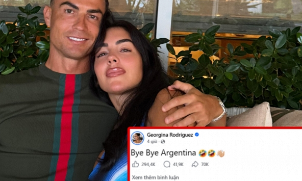 Oan cho bạn gái Ronaldo: Vì status giả 'Bye Bye Argentina' mà bị chửi bới khắp nơi