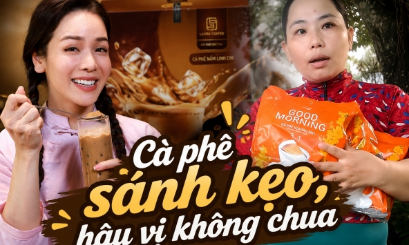 Trước ‘2 gói nấm linh chi,... sánh kẹo, hậu vị không chua’ phủ sóng, đã có một thương hiệu cà phê hòa tan âm thầm hiện diện ở miền Tây