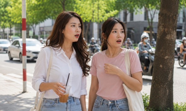 Chồng của đồng nghiệp ngoại tình, cô gái sững sờ khi chạm mặt 'người thứ ba'