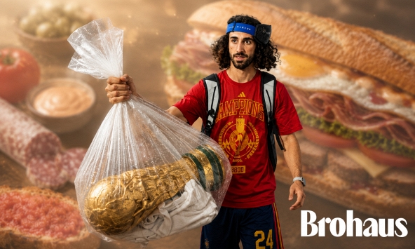 'Hiện tượng lạ' Marc Cucurella: Lạ đời từ mê túi ni lông cho đến gu ăn uống chẳng giống ai!