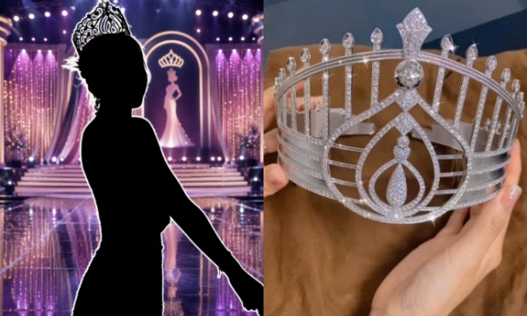 Hoa hậu xấu nhất lịch sử showbiz mang vương miện 100% kim cương thật đi cầm cố cho ngân hàng, nghe định giá xong liền tháo chạy sang Mỹ