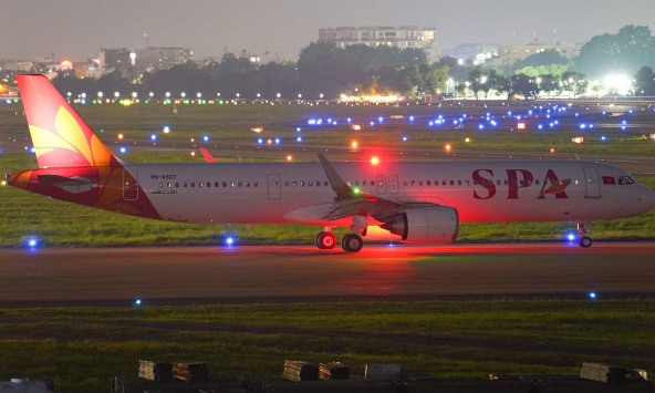Những ngày qua, ghi nhận một chiếc máy bay có 'lý lịch' đáng chú ý gia nhập Sun PhuQuoc Airways