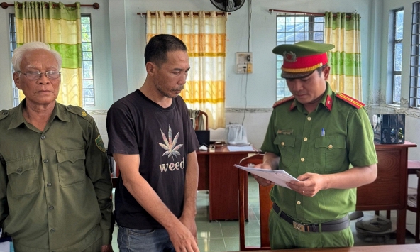 Thi hành lệnh bắt tạm giam Lê Hoàng Dũng SN 1983
