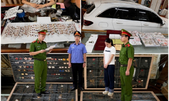 Bắt giam chủ shop online Phạm Thị Huyền SN 1998 sau khi kiểm tra nhà riêng, tịch thu 4 tỷ đồng tiền hàng