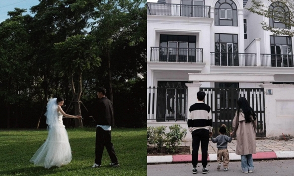 Cô gái quê Tuyên Quang cưới người nổi tiếng gặp ở quán cà phê: Sống như bà hoàng trong biệt thự ở Hà Nội, nghỉ hè ở châu Âu