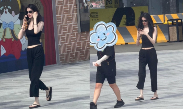 Thiên thần Victoria's Secret qua ống kính người qua đường: Trắng phát sáng, được khen quấn giẻ cũng đẹp