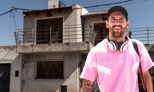 Căn nhà ở quê của Messi