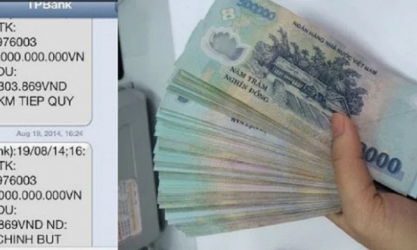 Công an xác minh giao dịch chuyển khoản 900 triệu đồng của một người dân