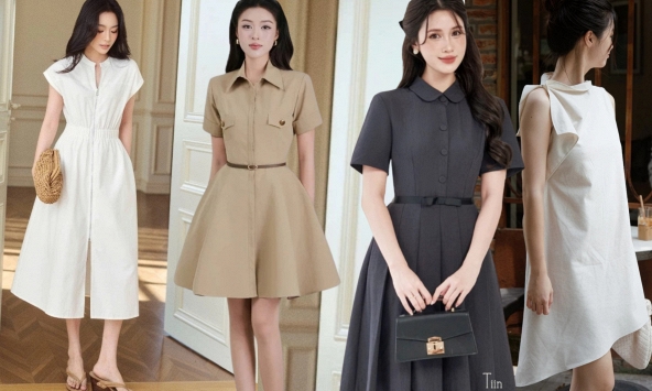 7 mẫu váy local brand cho chị em công sở cao dưới 1m60