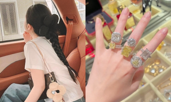 Nhân vật nổi tiếng mùng 6 Tết là chồng dắt đi mua kim cương, sinh nhật được tặng bộ hột xoàn 1 triệu USD giờ sống ra sao?
