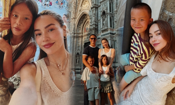 Hồ Ngọc Hà lại 'xả' ảnh du lịch ở Ý: Một nhà 4 người đẹp như tranh vẽ, nhưng điều này mới thực sự khiến mọi người ngưỡng mộ