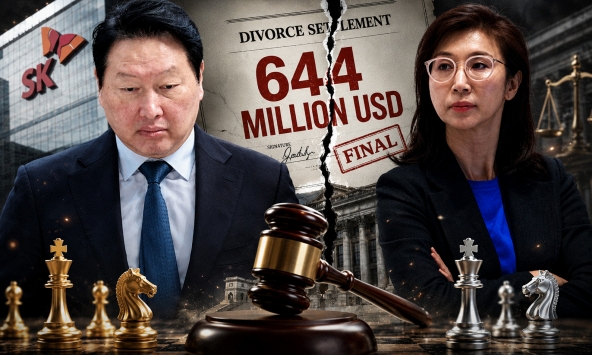 Vụ ly hôn đắt đỏ nhất lịch sử giới hào môn Hàn Quốc: Chủ tịch SK trả 644 triệu USD tiền mặt cho vợ cũ để giữ 'mỏ vàng'