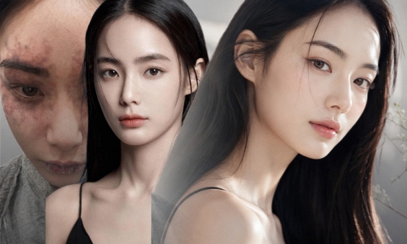 Hóa trang thành 'nữ quỷ' vẫn không che được nhan sắc: Hong Soo Joo gây sốt với dáng mảnh mai, thân hình chỉ với 42-45kg