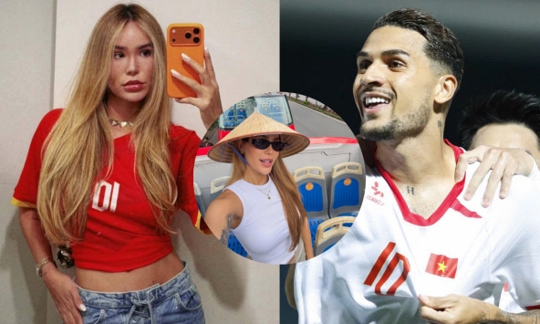 Bạn gái Brazil của Hoàng Hên chiếm 'spotlight' lúc này: Vóc dáng nuột nà, vòng eo nhỏ xíu, ngắm ảnh đời thường mới mê