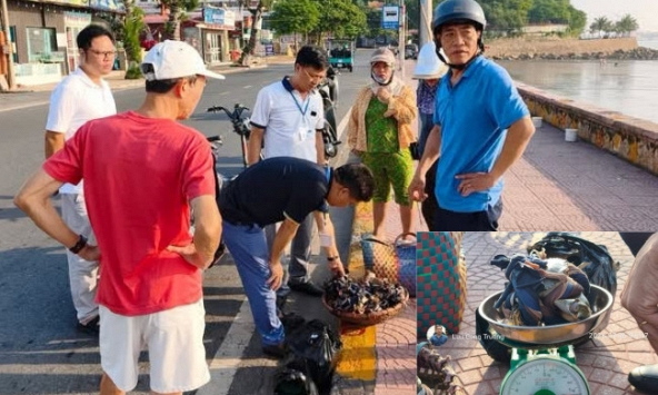 Cùng một con cua bỏ lên 2 chiếc cân, kết quả chênh lệch bất ngờ: Người phụ nữ thừa nhận vi phạm