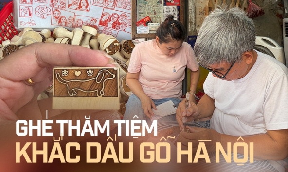 Đến tiệm khắc dấu gây tranh cãi, tôi nhận về nhiều hơn một con dấu: 'Đừng nói chữ ủng hộ, bác bán cái đẹp chứ không bán lòng thương hại'