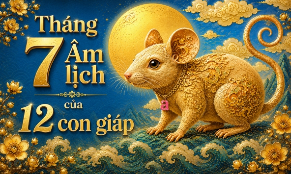 Tháng 7 Âm lịch năm nay của 12 con giáp thế nào?