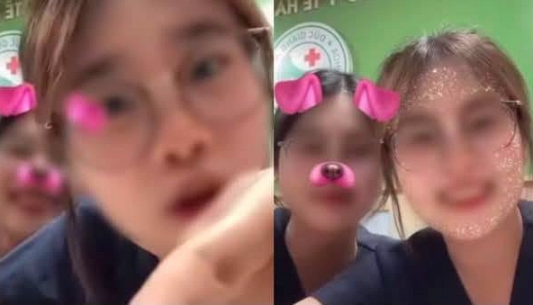 Trường Đại học 'Kinh Công' đình chỉ học tập hai sinh viên Y khoa livestream ở Bệnh viện Đức Giang dọa ‘tiêm thuốc độc’ người khác