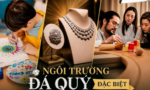 Ngôi trường đá quý đặc biệt ở Pháp: Ai cũng có thể học về kim cương, ngọc lục bảo và nghệ thuật kim hoàn