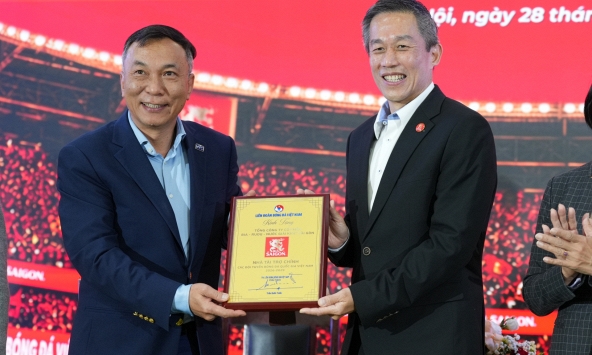 SABECO và VFF gia hạn hợp tác chiến lược, tiếp sức cho bóng đá Việt Nam giai đoạn 2026 - 2029 