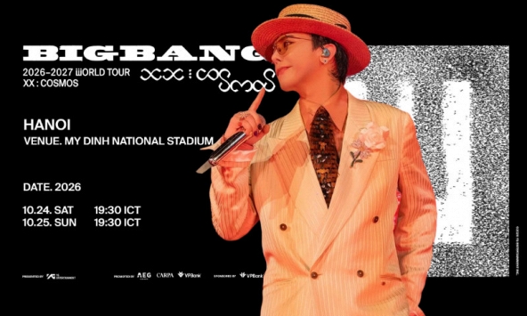 2 lần cùng G-Dragon đưa 140.000 khán giả đến Hà Nội, VPBank lại được 'chọn mặt gửi vàng' đồng tổ chức BIGBANG World Tour tại Việt Nam