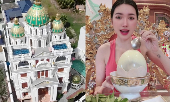 Cuộc sống khác lạ trong lâu đài 500 tỷ của Trần Thị Bích Ngân, quê Cà Mau, SN 1995