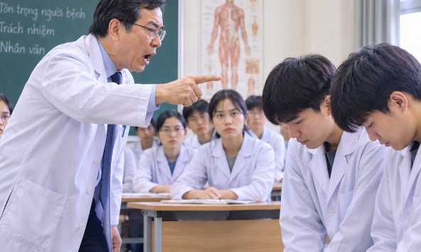 'Cút!' - Một tiếng quát nghiêm khắc để giữ gìn đạo đức ngành Y