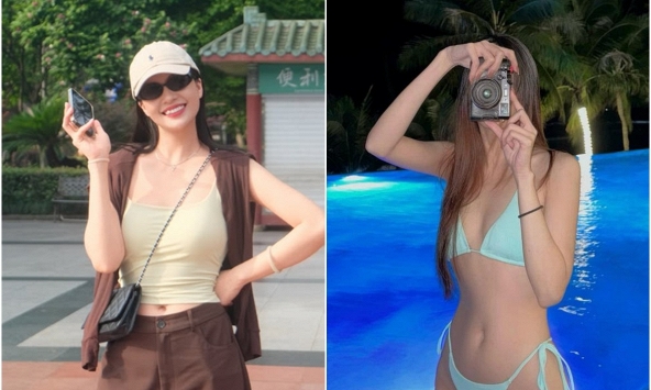 Gái xinh kém 9 tuổi công khai với ca sĩ Việt được đề cử đẹp trai nhất thế giới: Lộ vòng eo siêu thực