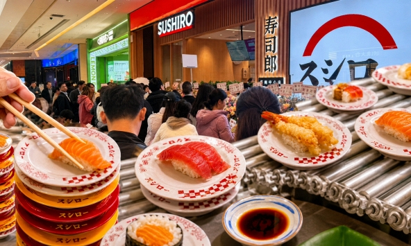 Cùng một hãng sushi Nhật: Ở quê nhà chật vật, sang Trung Quốc lãi gấp 3, hot hơn cả Haidilao thời đỉnh cao