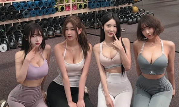 Dàn gái xinh 'rủ nhau đi gym', visual ngút ngàn chiếm trọn spotlight phòng tập