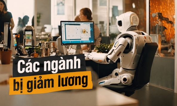 MỚI NHẤT: Báo cáo chỉ ra AI không 'cướp việc' mà khiến nhiều ngành nghề bị giảm lương và đây chính là các ngành bị ảnh hưởng nhất!