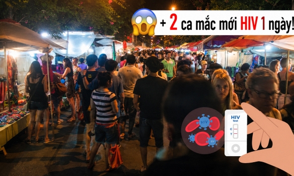 Nóng: 1 tỉnh ở Thái Lan có 2 ca mắc mới HIV mỗi ngày, là 'thiên đường du lịch' với người Việt