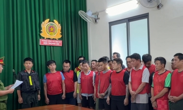 Lệnh bắt tạm giam 35 người liên quan đến số tiền 500 tỷ đồng, trong đó có Master Huỳnh Minh Toàn