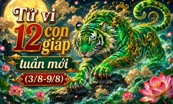 Lời khuyên cho 12 con giáp trong tuần mới (3/8-9/8)