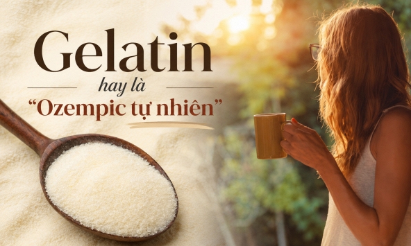 'Ozempic tự nhiên' từ bột gelatin đang gây sốt mạng xã hội: Bác sĩ cảnh báo đừng tin đây là 'thần dược' giảm cân