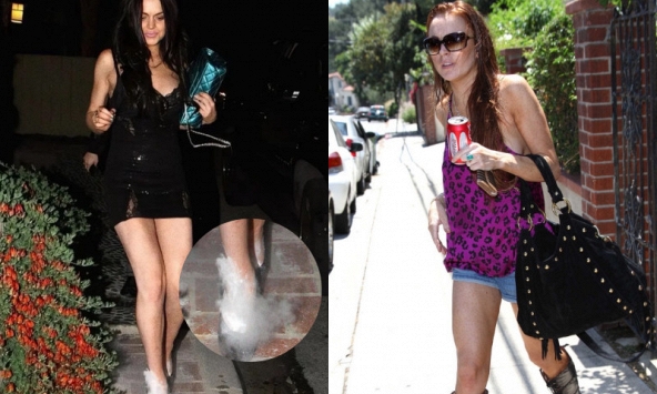 Bức ảnh bàn chân vương bột trắng của 'công chúa scandal', Hollywood tới giờ cũng chưa có khoảnh khắc nào drama bằng
