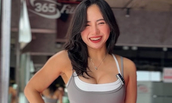 Diện áo dài khoe dáng, nữ gymer ghi điểm tuyệt đối, khiến CĐM hết lời khen ngợi