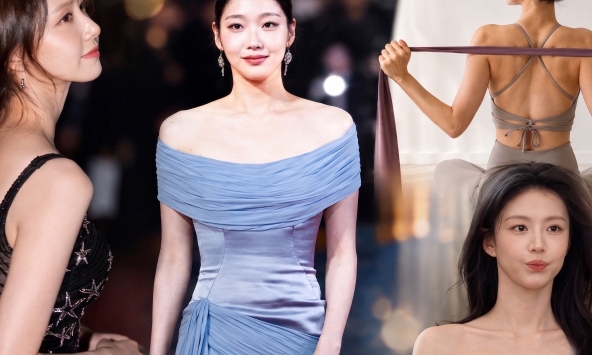 Bờ vai hoàn hảo của Kim Go-eun và Go Yoon-jung gây ấn tượng mạnh trên thảm đỏ: 4 bí quyết để vai - cổ thanh tú như thiên nga