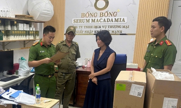 Khám xét khẩn cấp, bắt giữ Giám đốc công ty bất động sản Nguyễn Thị Lựu SN 1983 liên quan 26,5 tỷ đồng