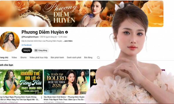 Chân dung nữ ca sĩ Phương Diễm Huyền vừa bị khởi tố: Sở hữu kênh YouTube hơn 136 triệu lượt xem