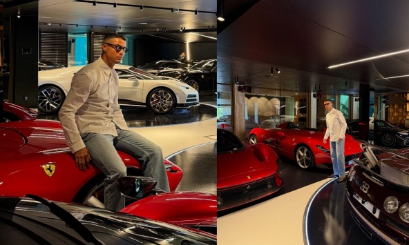 Choáng ngợp trước 'kho đồ chơi' chục triệu đô của Ronaldo
