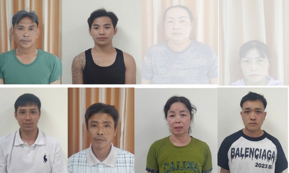 Ra quyết định khởi tố Võ Thị Mai SN 1973 cùng 8 người khác