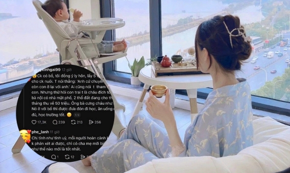 Thương vụ ly hôn xôn xao cõi mạng: 'Chồng có bồ, tôi lấy 5 tỷ để con lại cho chồng nuôi'